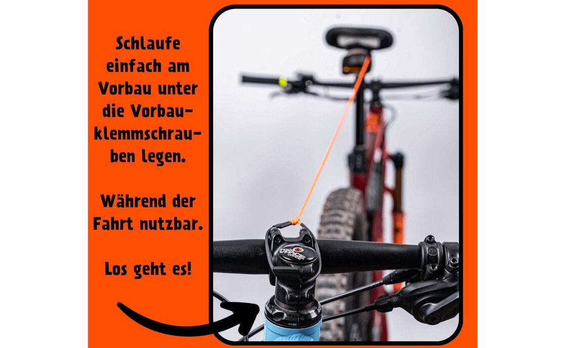 KOMMIT Bike Zugsystem, Abschleppseil