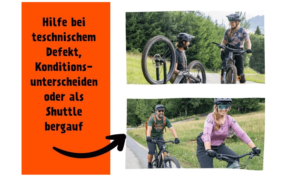 KOMMIT Bike Zugsystem, Abschleppseil
