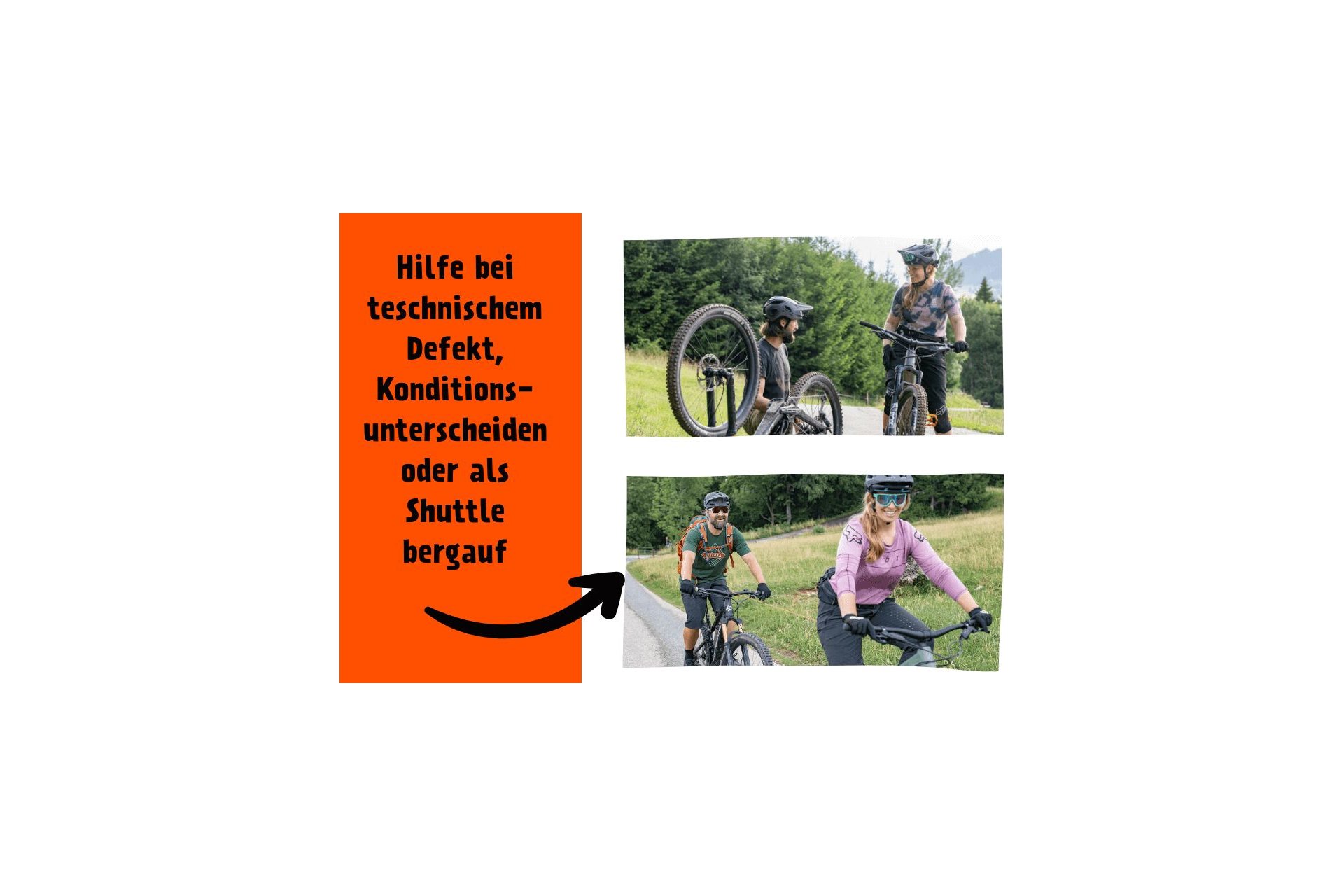 KOMMIT Bike Zugsystem, Abschleppseil
