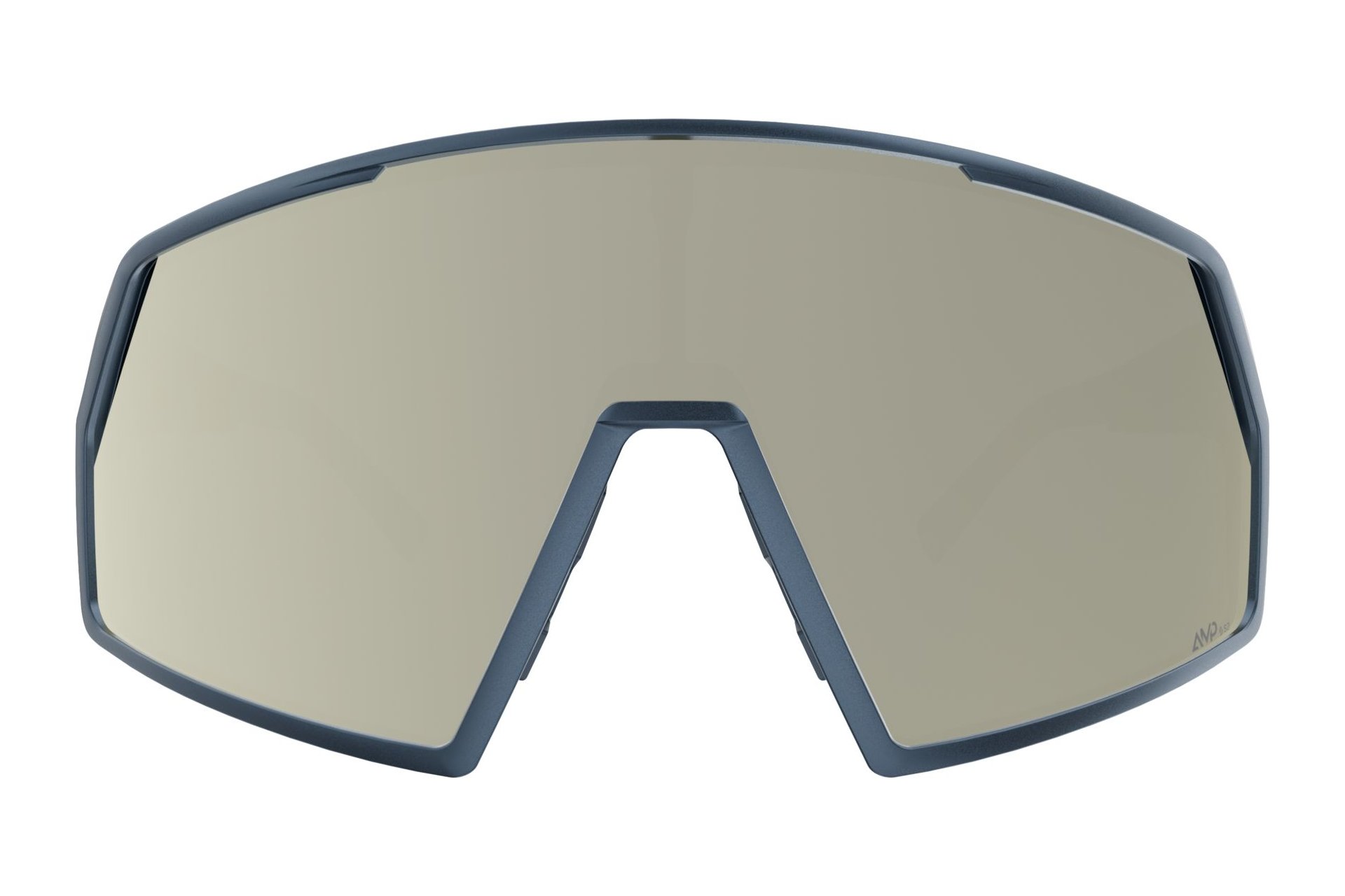 Scott Pro Shield metallic blue - AMP white chrome S2