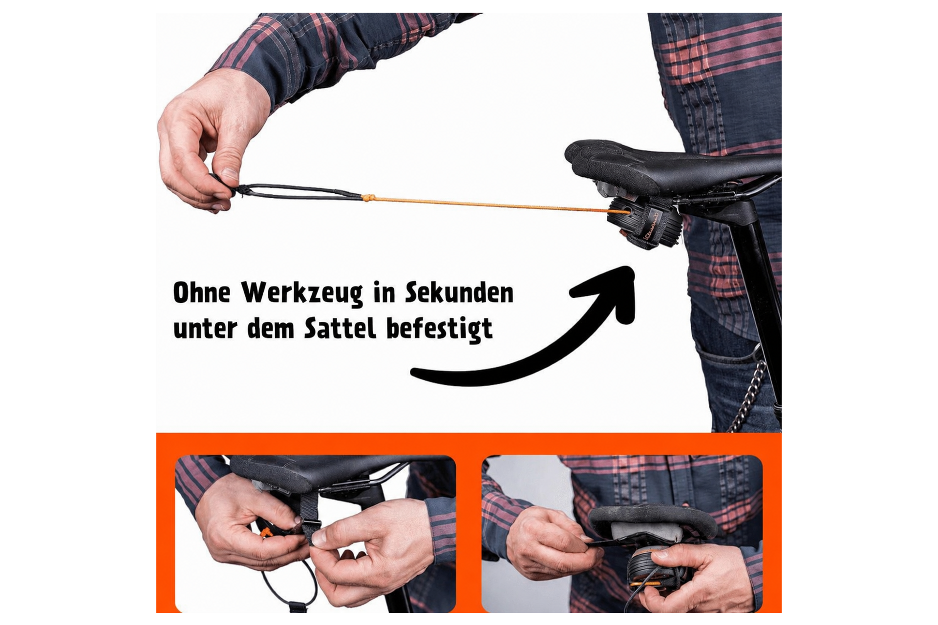 KOMMIT Bike Zugsystem, Abschleppseil