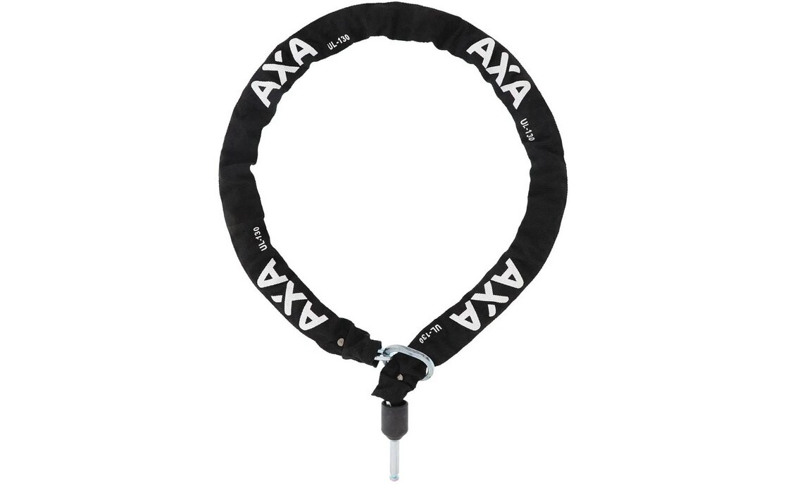 AXA ULC 130 Einsteckkette 130cm + Satteltasche