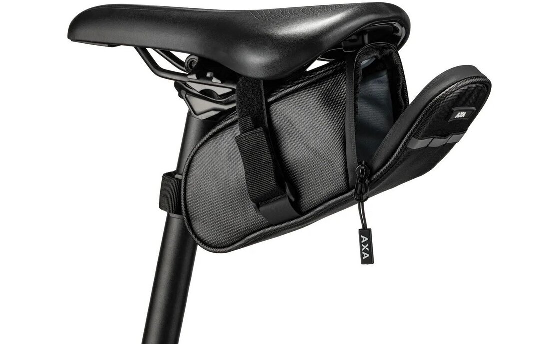 AXA ULC 130 Einsteckkette 130cm + Satteltasche