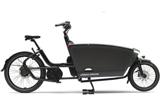 Aluminium - E-Lastenrad - Urban Arrow FamilyNext Advanced Belt - 400 Wh - 26 Zoll - Long John - 2026
