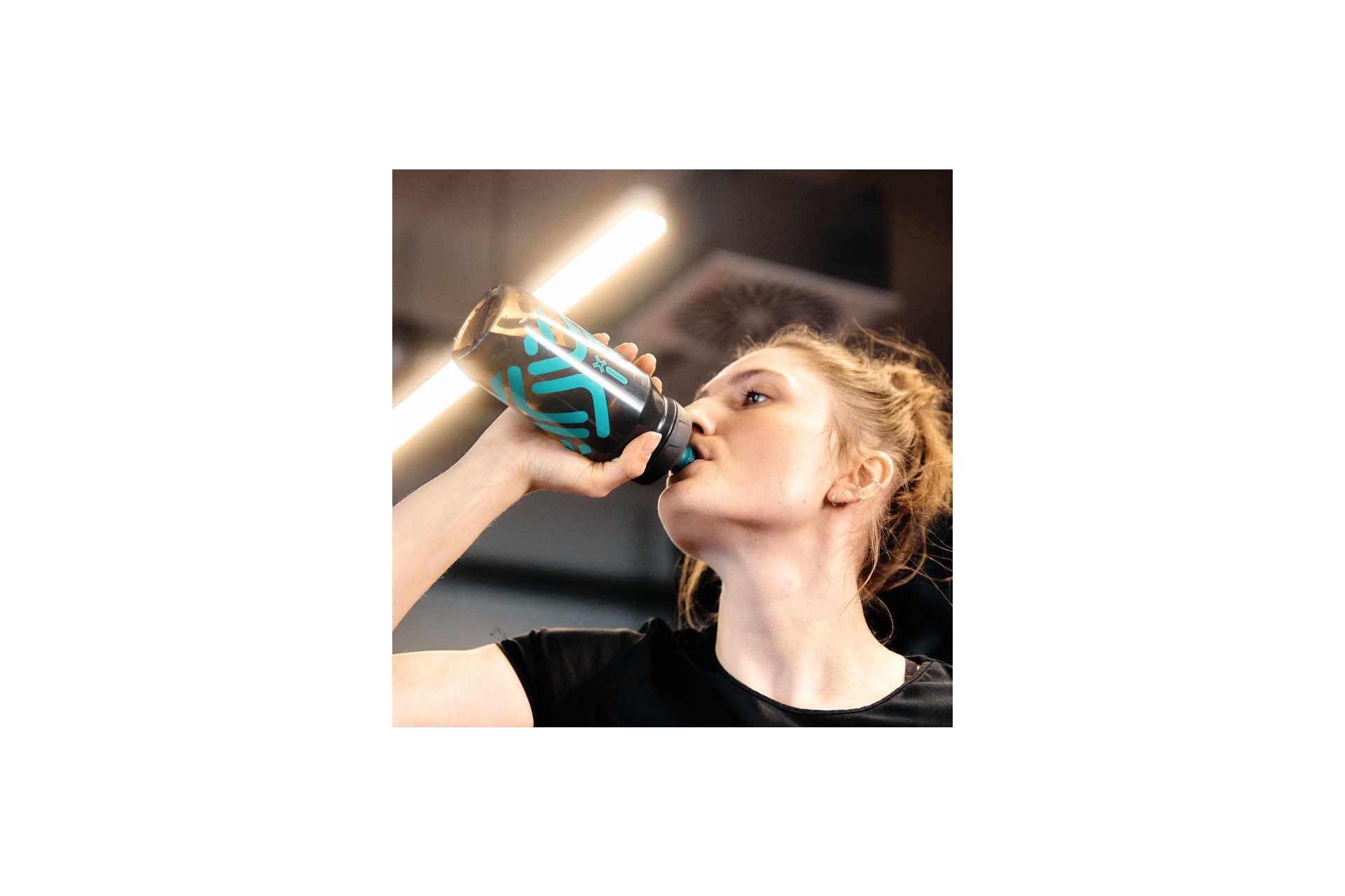 Fidlock Twist Trinkflasche 600 antibacterial mit Bike Base Halter