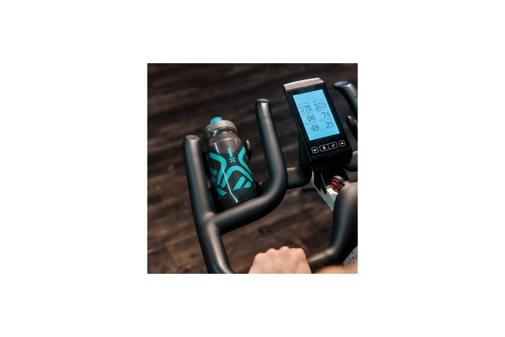 Fidlock Twist Trinkflasche 600 antibacterial mit Bike Base Halter