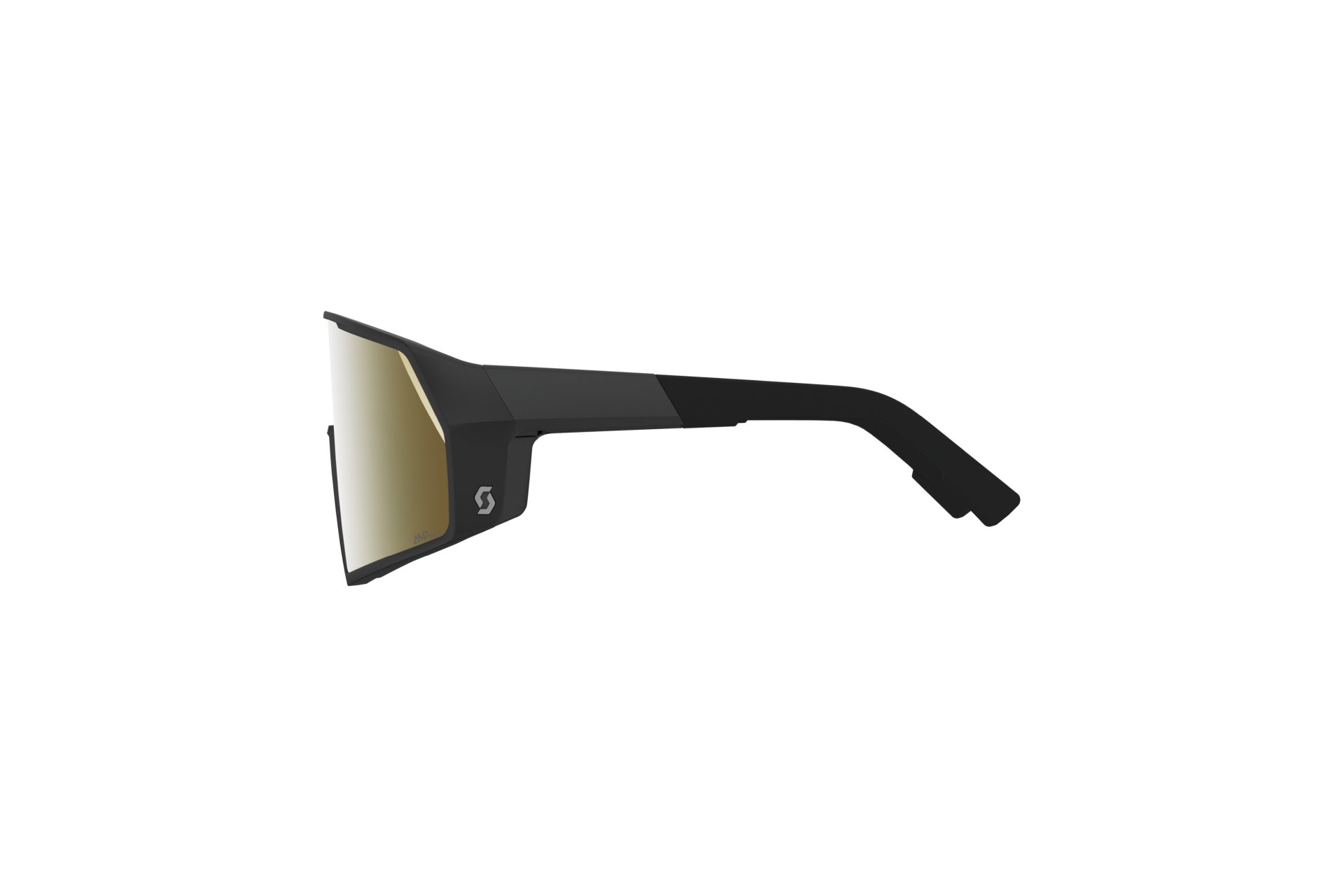 Scott Pro Shield LS black - AMP LS gold chrome S1-3