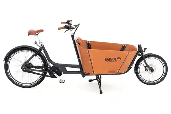 Lastenrad Sale - Babboe City Mountain - 500 Wh - 26 Zoll - Long John