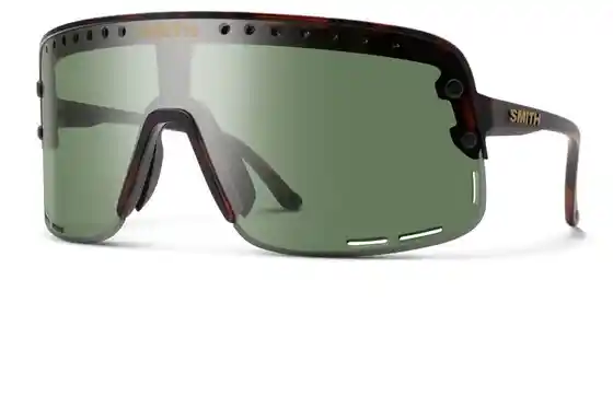 Sport-Sonnenbrillen - Smith Ultralite Matte Tortoise - ChromaPop Gray Green