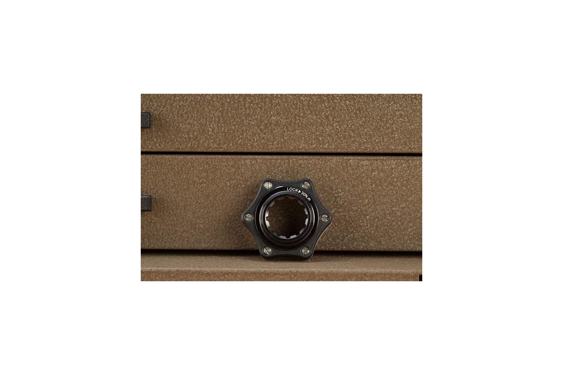 Problem Solvers Center Lock Adapter für QR/12mm Steckachsen, inkl. Lockring