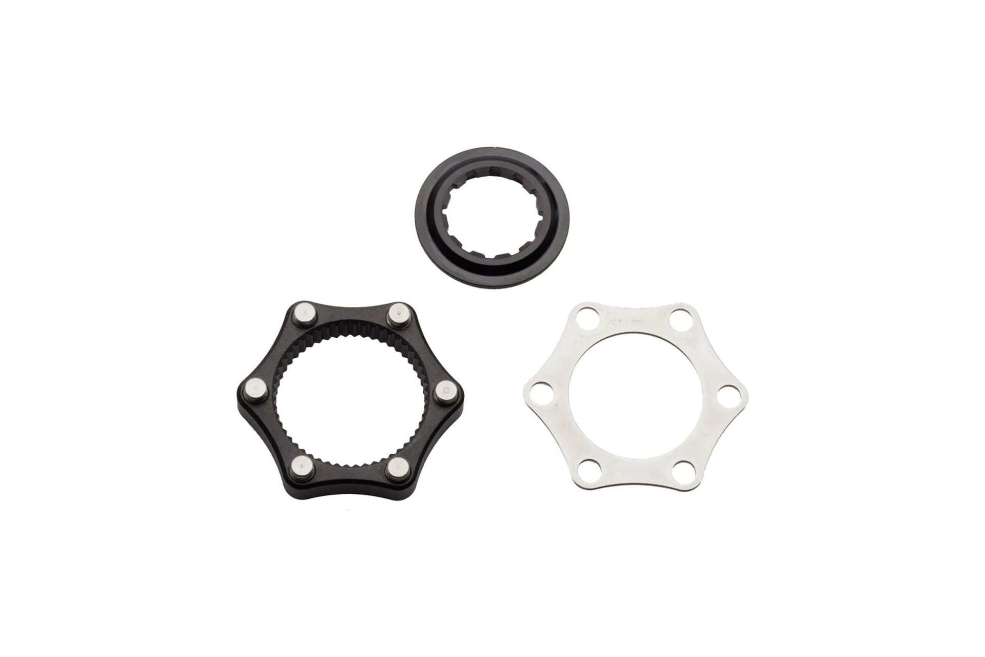Problem Solvers Center Lock Adapter für QR/12mm Steckachsen, inkl. Lockring