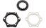Problem Solvers Center Lock Adapter für QR/12mm Steckachsen, inkl. Lockring