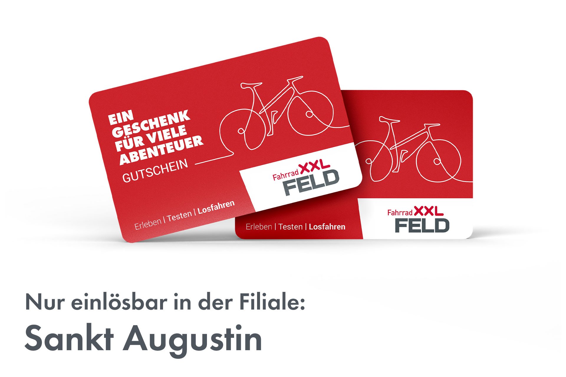 Gutschein Fahrrad XXL Feld