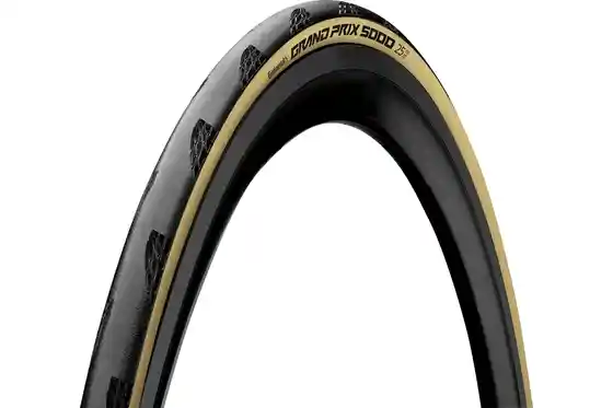 Rennrad-& Triahtlon-Reifen - Continental GrandPrix 5000 700x25C BlackChili Compound Vectran Breaker/L