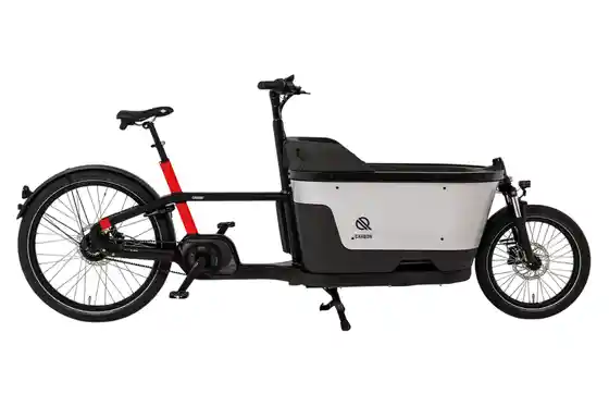 Aluminium - Lastenfahrräder - Carqon Cruise E2 - 500 Wh - 27,5 Zoll - Long John
