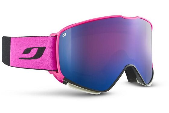 Julbo - Julbo Quick Shift MTB Goggle Rosa/Schwarz - Flash Blau