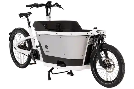 Aluminium - Lastenfahrräder - Carqon Cruise E2 - 500 Wh - 27,5 Zoll - Long John