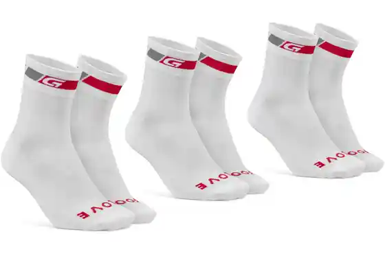 Bekleidung - GRIPGRAB Classic Regular Cut Sommer Socken 3er-Pack