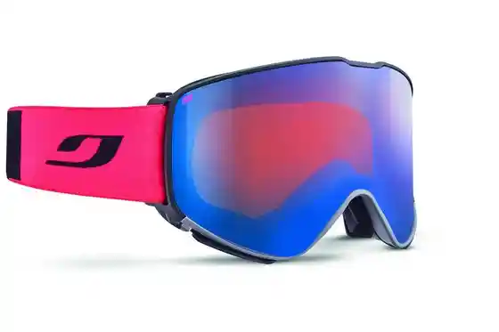 XXL Sale % - Julbo Quick Shift MTB Goggle Schwarz/Rot - Flash Blau
