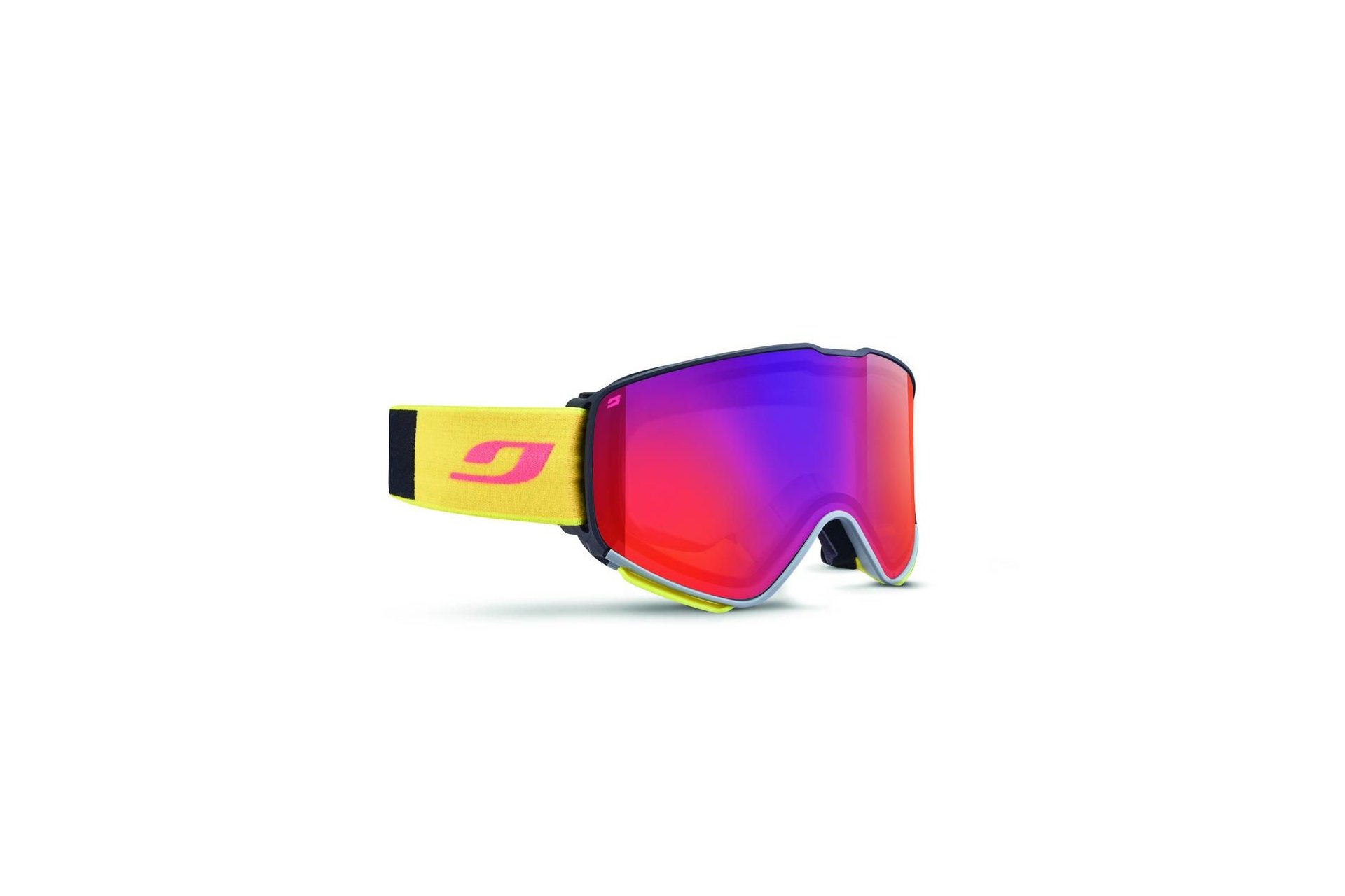 Julbo Quick Shift MTB Goggle Schwarz/Gelb - Flash Rot