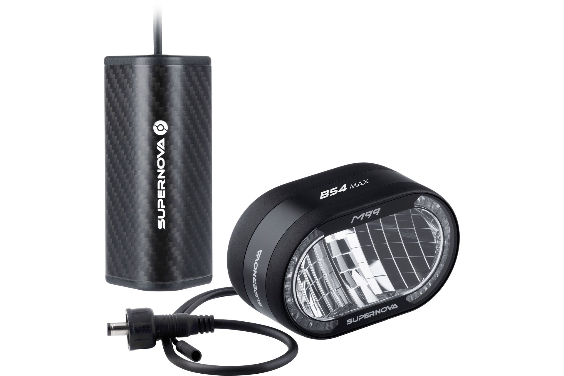 Supernova B54 Max Akku-Scheinwerfer Set StVZO