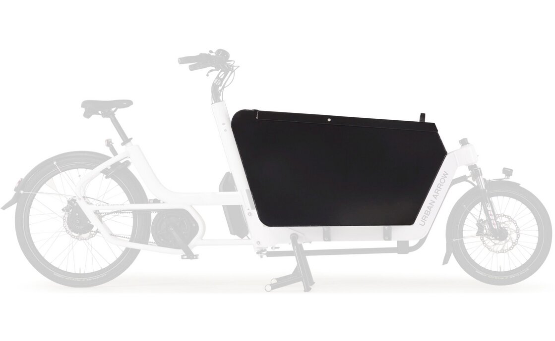 Urban Arrow Aluminium Kiste L schwarz