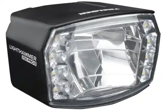 mit Tagfahrlicht - Beleuchtung - Trelock LS 990 Lighthammer Pro 250 E-Bike Scheinwerfer 12 V - StVZO
