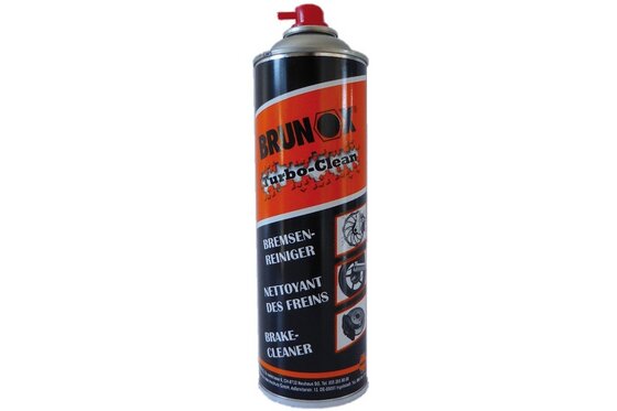 Reinigungs-& Pflegemittel - Brunox Turbo-Clean Bremsenreiniger, Spraydose - 500ml