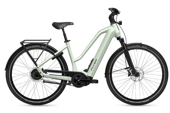 Schwarz - E-Bike City - Flyer G1 Upstreet 7.23 (NL-Schloss) - 750 Wh - 28 Zoll - Trapez