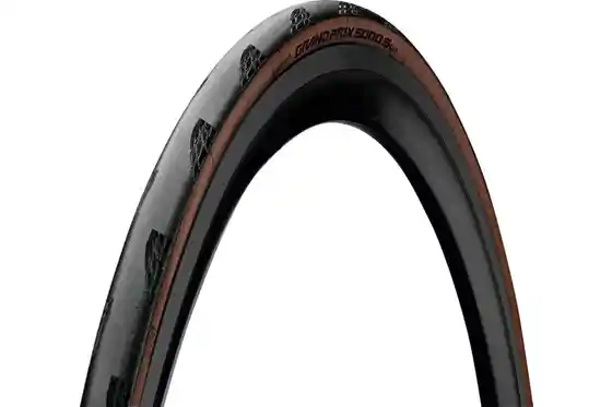 Tubeless-Reifen - Rennrad- & Triathlon-Reifen - Continental GrandPrix 5000S TR 700x25C BlackChili Compound Vectran Break