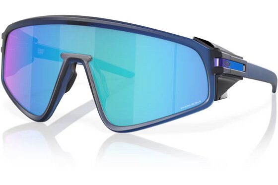 Fahrradzubehör Sale - Oakley Latch Panel Matte Trans Navy - Prizm Sapphire