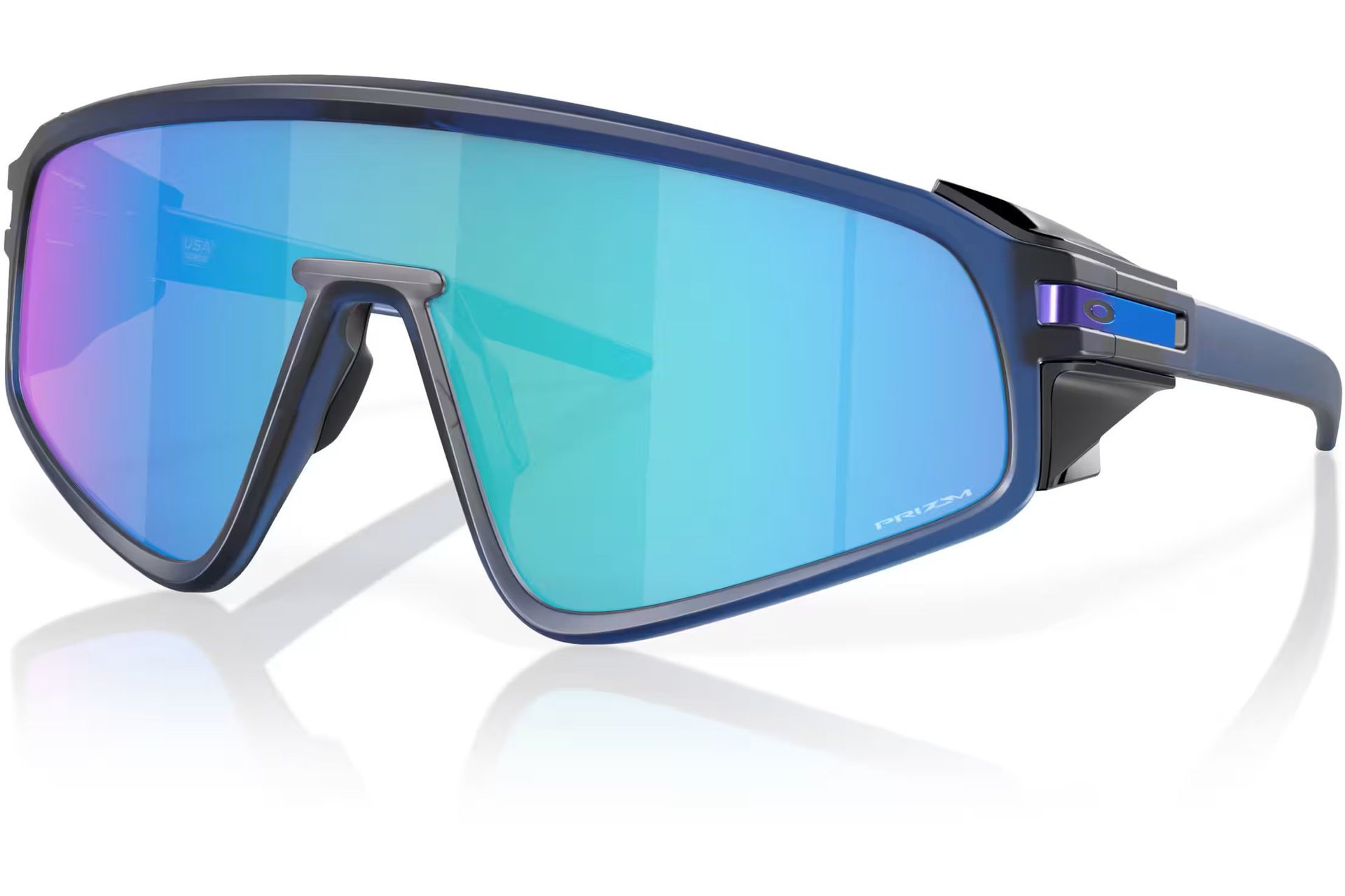 Oakley Latch Panel Matte Trans Navy - Prizm Sapphire