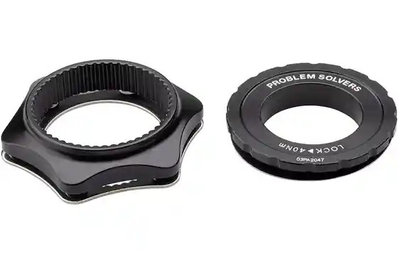 XXL Sale % - Problem Solvers Center Lock Adapter für QR/12/15/20mm TA, inkl. Lockring