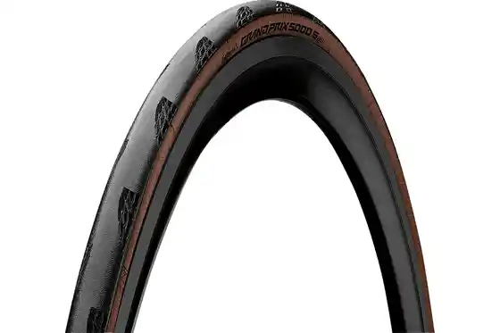 Rennrad-& Triahtlon-Reifen - Continental GrandPrix 5000S TR 700x30C BlackChili Compound Vectran Break