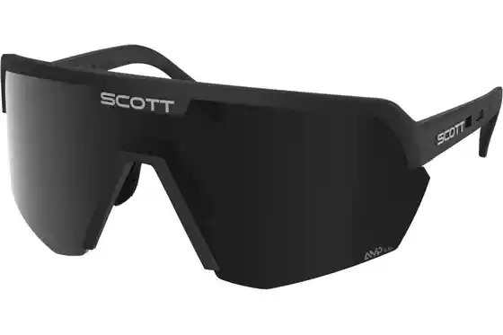 Fahrradbrillen - Scott Sport Shield Black - AMP Extreme Black S4