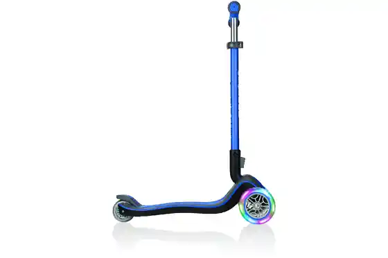 Scooter & Tretroller - Globber Elite Deluxe Lights, mit Leuchtrollen - _