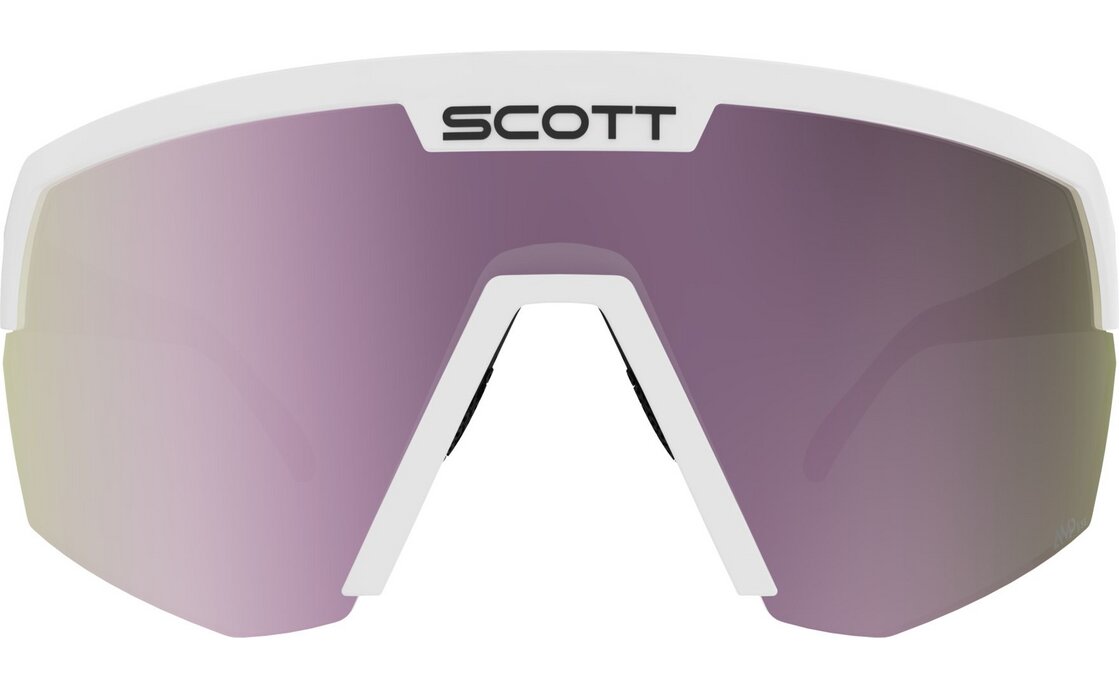 Scott Sport Shield white matt - AMP lavender chrome S3
