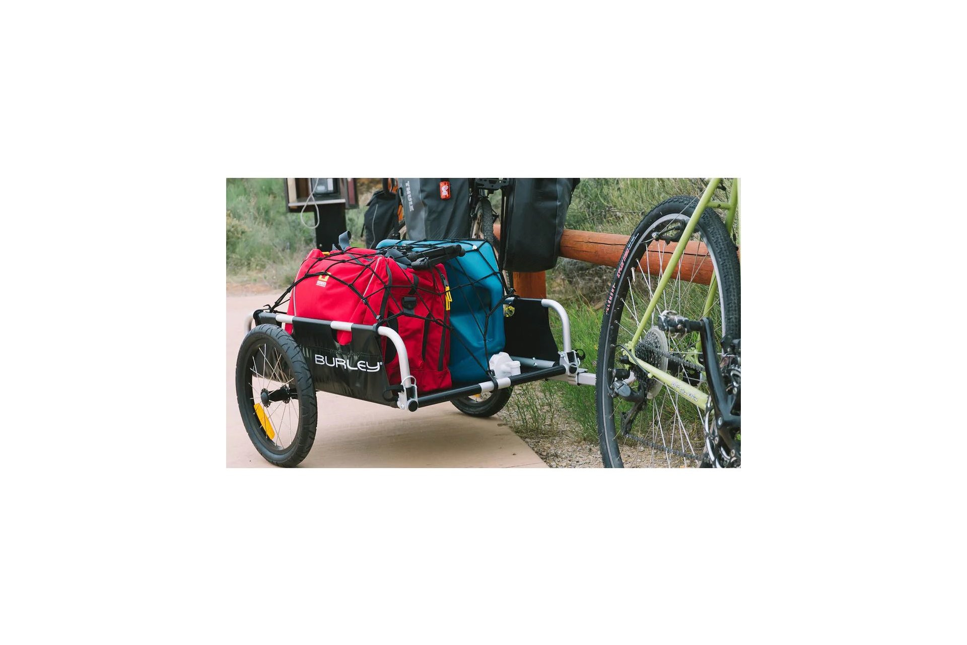 BURLEY Fahrrad-Lasten-Anhänger Flatbed