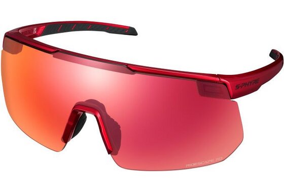 Shimano - Fahrradzubehör - Shimano S-Phyre 2 Metallic Red / Ridescape Road