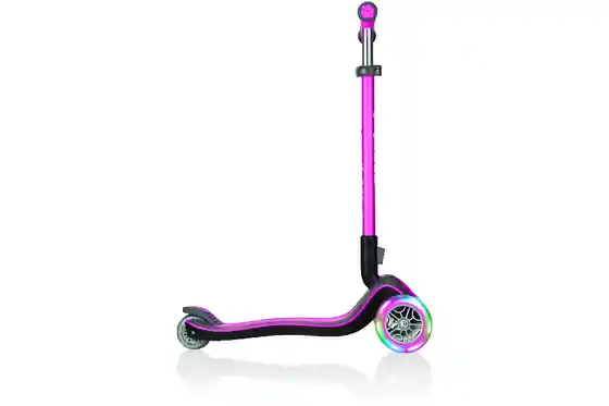 Scooter & Tretroller - Globber Elite Deluxe Lights, mit Leuchtrollen - _