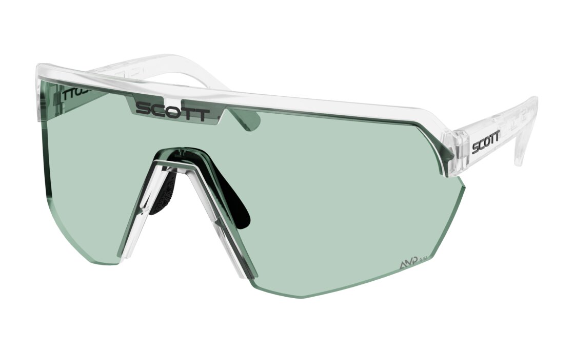 Scott Sport Shield translucent - AMP green S1