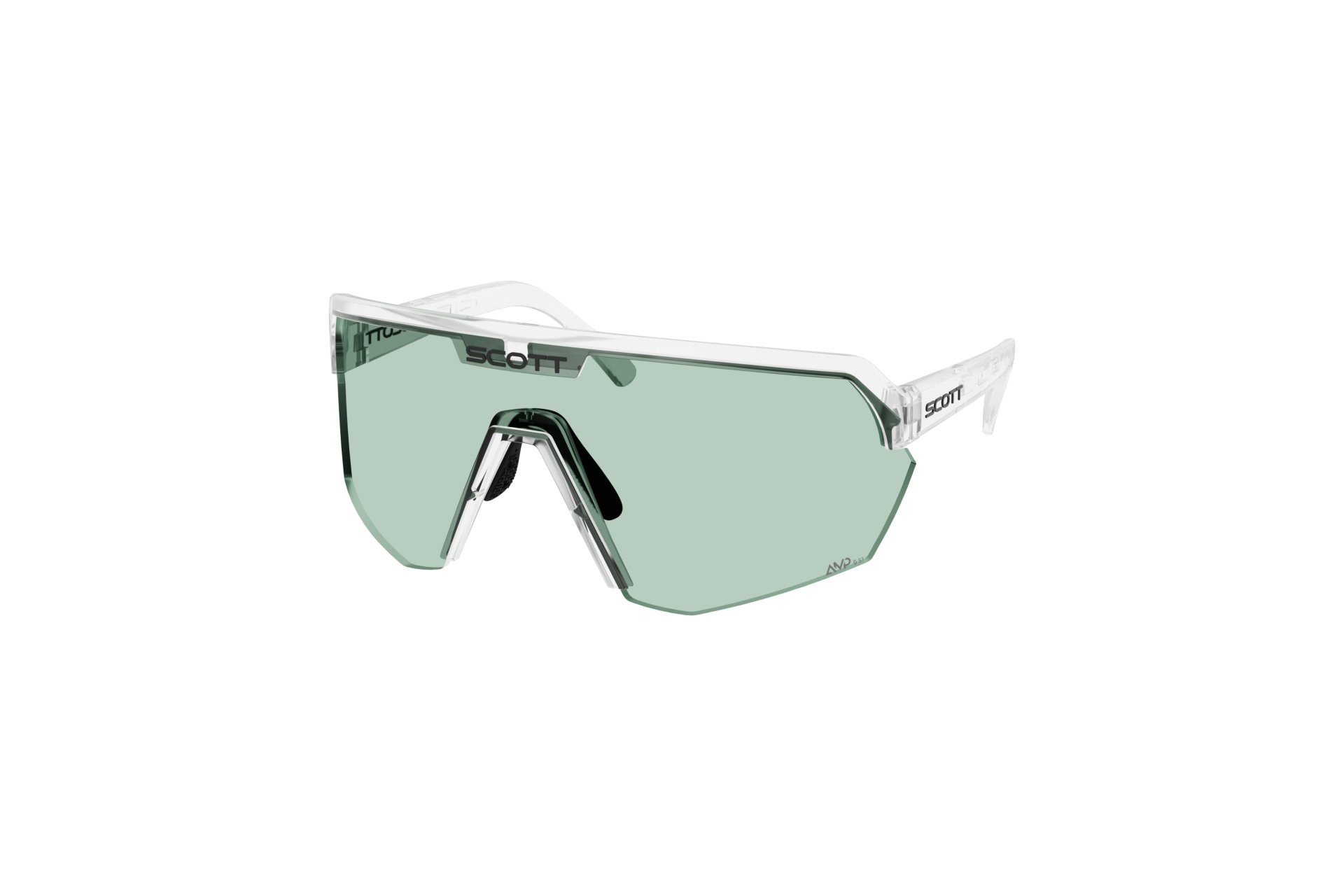 Scott Sport Shield translucent - AMP green S1