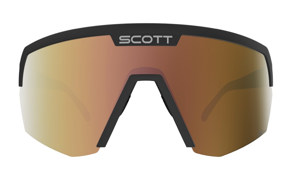 Scott Sport Shield LS black - AMP LS gold chrome S1-3