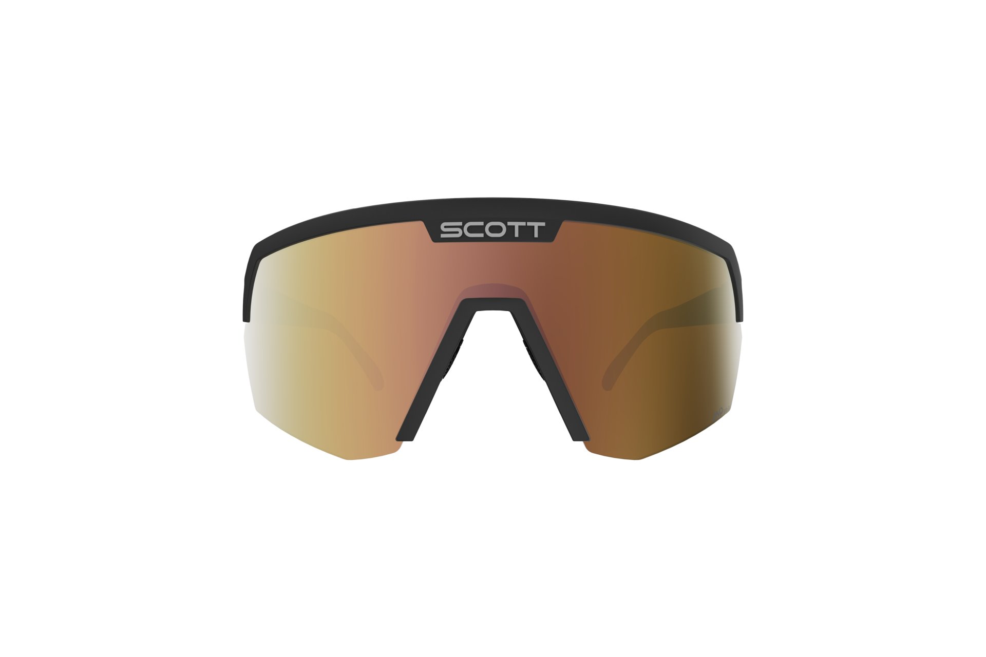Scott Sport Shield LS black - AMP LS gold chrome S1-3