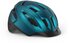 teal blue metallic/matt