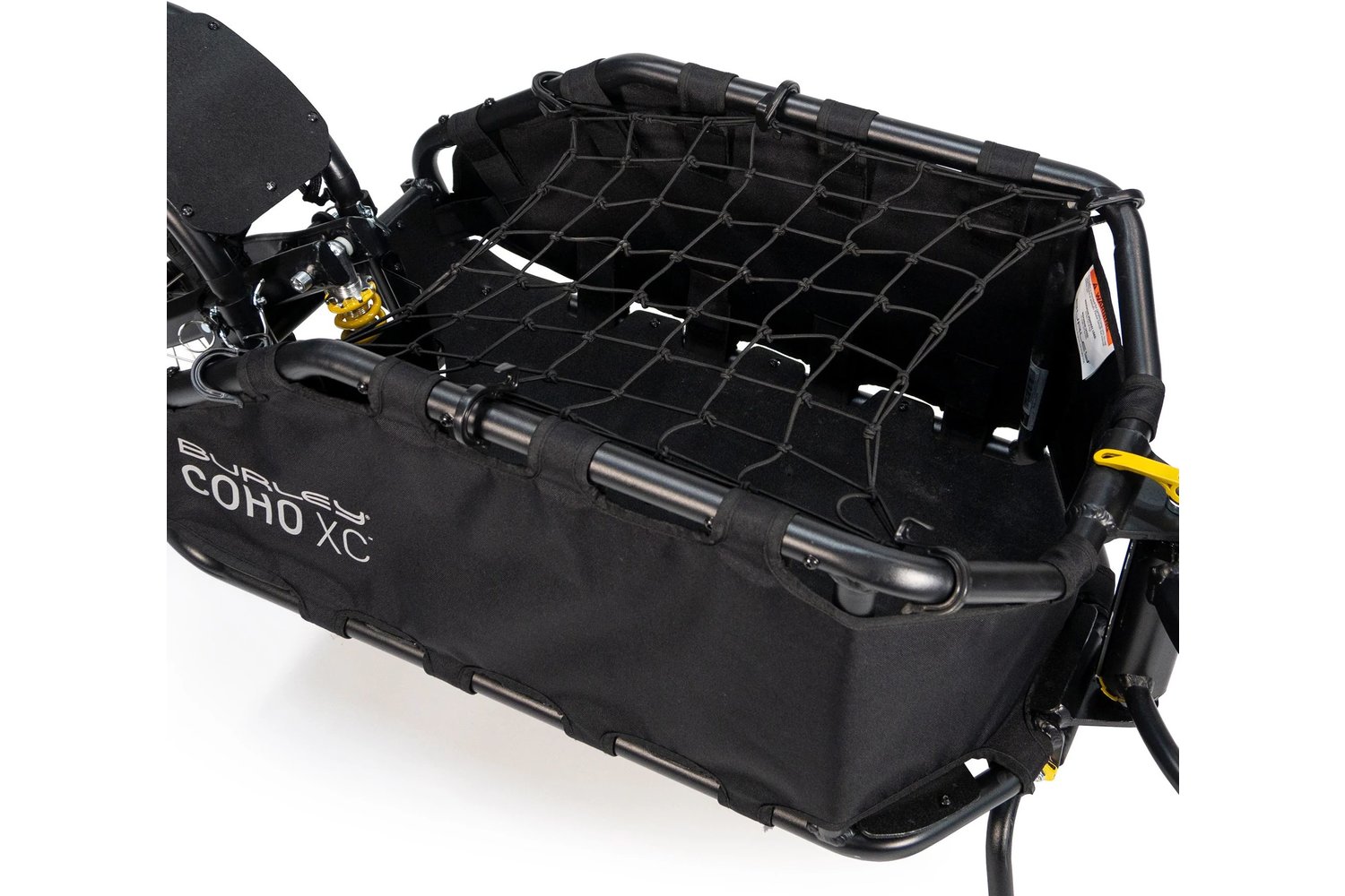 Burley Flatbed Fahrradanhänger - 45kg Zuladung, Faltbar, 16 Zoll Räder