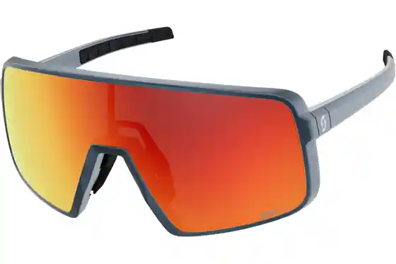 XXL Sale % - Scott Torica Metallic Blau - AMP Rot verspiegelt S3