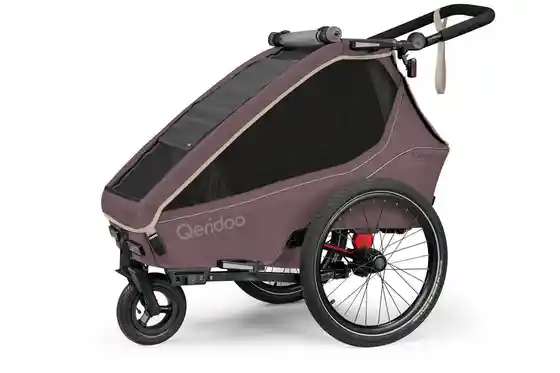 Kinderanhänger - Qeridoo Kidgoo 1 Limited Edition Wildberry Violet