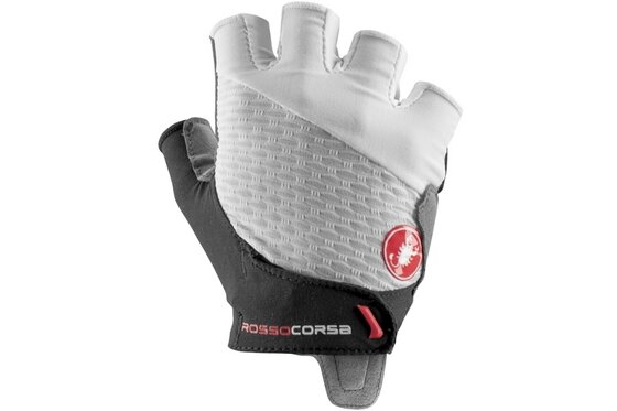 Kurzfinger-Handschuhe Sale - CASTELLI Rosso Corsa 2 W Kurzfinger Handschuhe