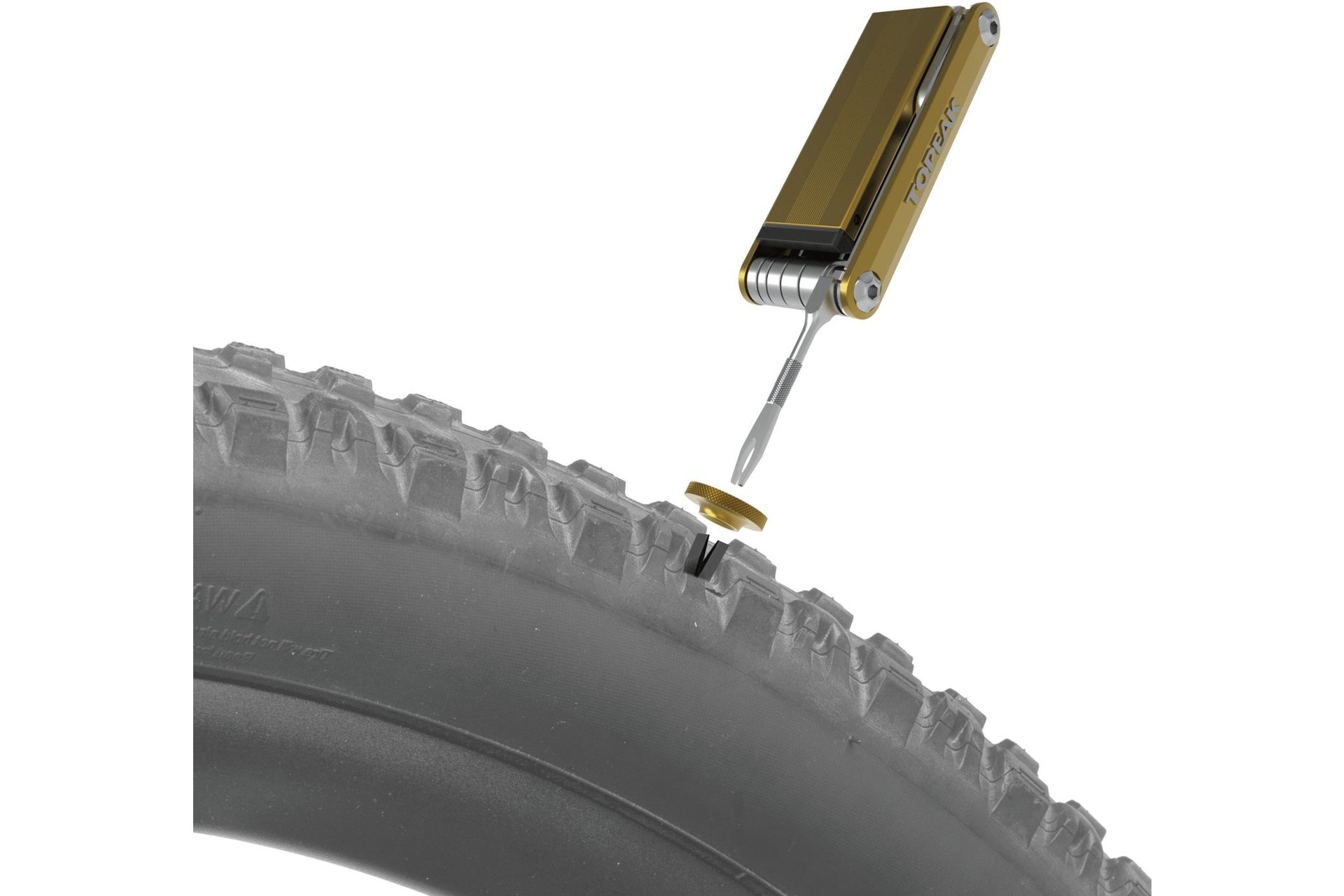 Topeak Tubi 18 Minitool + Tubeless Reparaturset